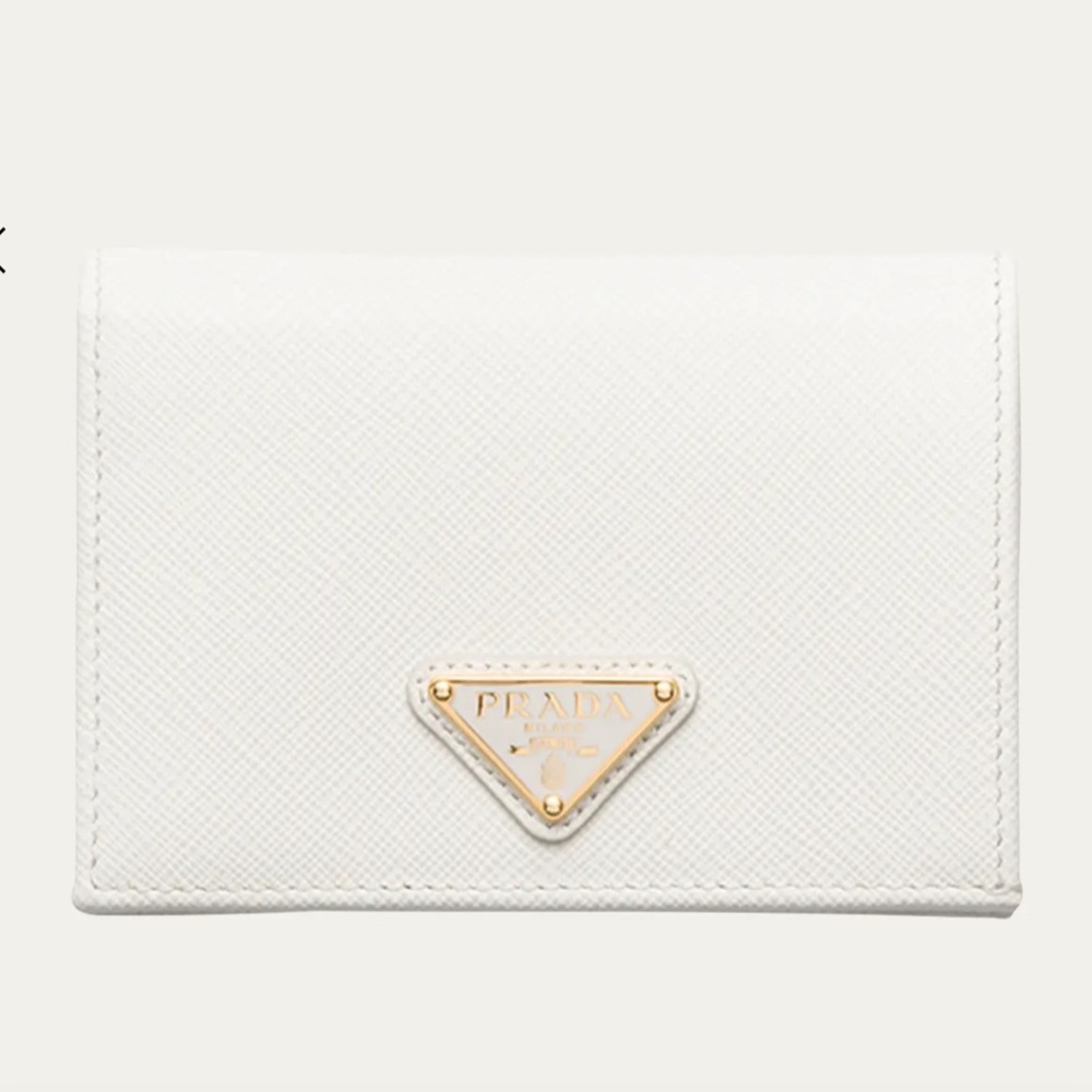 Prada Small Saffiano Leather Wallet NEW